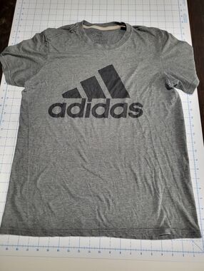 Adidas Gray 'The Go To Performance' Tee